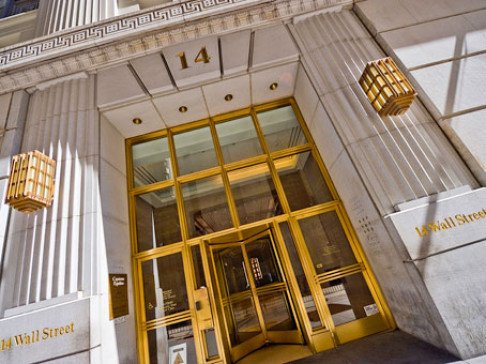 Office: New York, New York City - Wall Street, 14 Wall Street, Manhattan, NY 10005