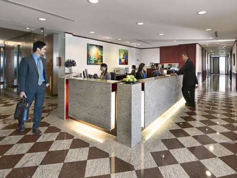 Office: Six, Battery Road, Singapore